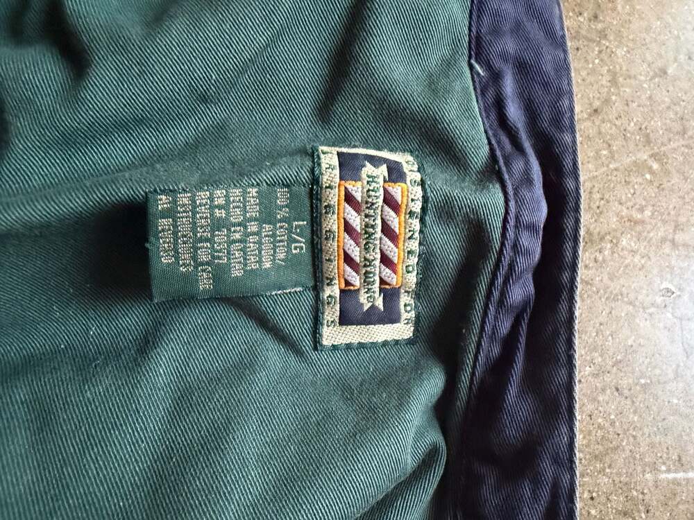 Vintage Hunting Horn Long Sleeve Button Up Shirt